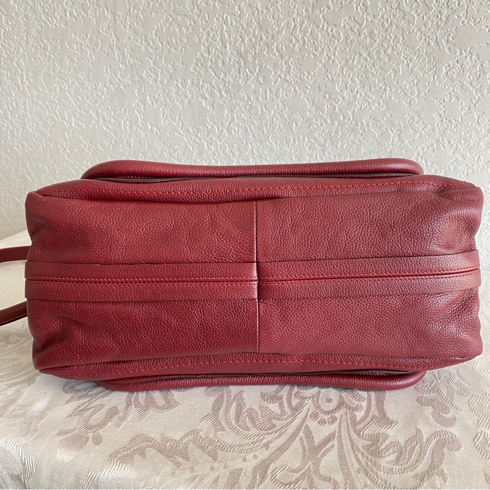Chloe burgundy medium paraty bag - Picture 5 of 15